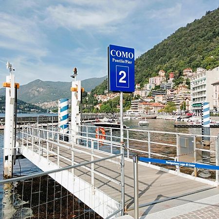 Romantic White Apartment - 5 Minutes From The Lake Como Exterior foto